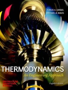 Thermodynamics: An Engineering Approach – Solutions Manual