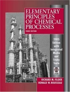 Elementary Principles of Chemical Processes